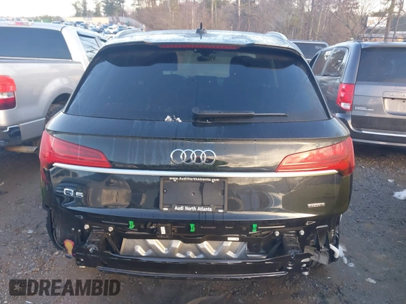 2023 Audi Q5 S line Premium with VIN WA1GAAFY3P2120107, listed as a IAAI auction lot 41298065 with 11,561 mi miles. Bid and sale history available at carsss.com. Image 16.