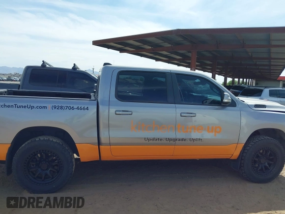2020 Ram 1500 Big Horn with VIN 1C6SRFFT5LN162191, listed as a IAAI auction lot 42189615 with 104,130 mi miles and . Bid and sale history available at DreamBid. Image 13.