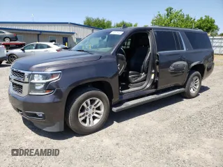 2016 Chevrolet Suburban LT z VIN 1GNSKHKC9GR374564, wystawiony jako Copart lot #55519145 z przebiegiem 59 189 mil mil oraz Szkoda całkowita • Salvage title. Historia ofert i sprzedaży dostępna na DreamBid. Obrazek 1.