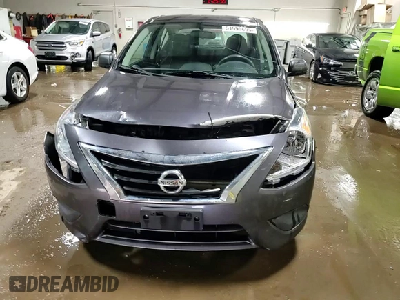 2015 Nissan Versa SV with VIN 3N1CN7AP1FL939496, listed as a Copart auction lot 51999695 with 166,522 mi miles and Salvage Title. Bid and sale history available at carsss.com. Image 13.