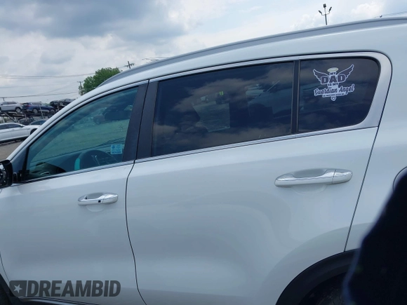 2018 Kia Sportage EX with VIN KNDPNCACXJ7409142, listed as a IAAI auction lot 42665448 with 80,537 mi miles and . Bid and sale history available at DreamBid. Image 14.