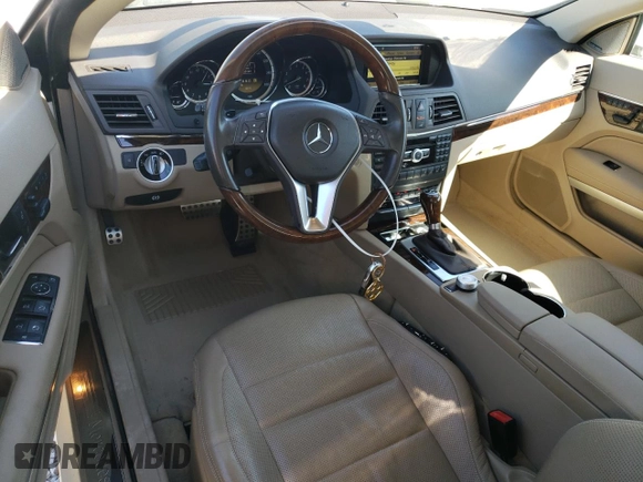 2012 Mercedes-Benz E 350 with VIN WDDKK5KF4CF163307, listed as a Copart auction lot 49394495 with 63,165 mi miles and Salvage Title. Bid and sale history available at DreamBid. Image 8.