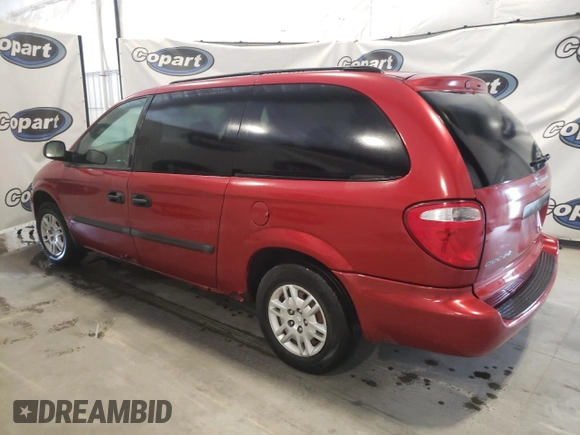 2007 Dodge Grand Caravan SE with VIN 1D4GP24RX7B249213, listed as a Copart auction lot 72547894 with 104,636 mi miles and Clean Title. Bid and sale history available at DreamBid. Image 2.