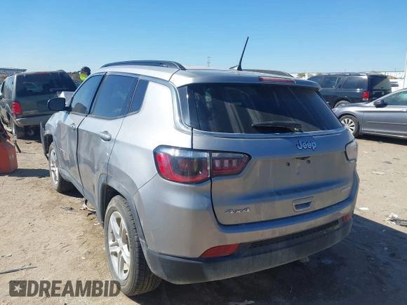 2023 Jeep Compass Latitude with VIN 3C4NJDBN9PT540799, listed as a IAAI auction lot 41857875 with Not Provided miles and . Bid and sale history available at DreamBid. Image 3.