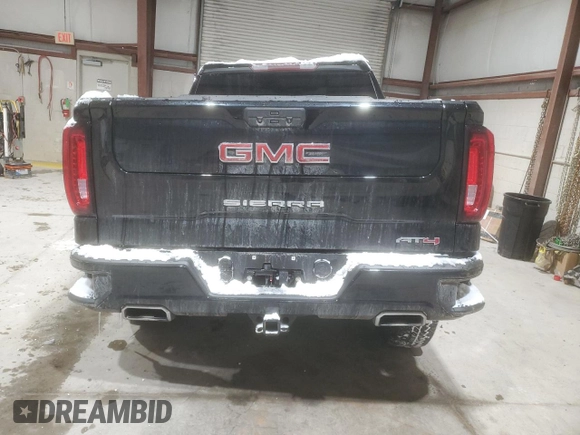 2021 GMC Sierra 1500 AT4 with VIN 3GTP9EEL7MG447852, listed as a Copart auction lot 44770625 with 29,832 mi miles and Salvage Title. Bid and sale history available at carsss.com. Image 6.