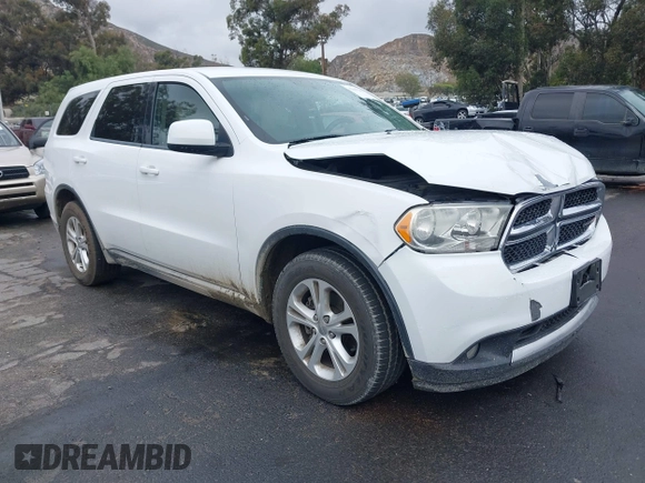 2013 Dodge Durango SXT z VIN 1C4RDHAG7DC694986, wystawiony jako IAAI lot #42181381 z przebiegiem 170 669 mil mil oraz . Historia ofert i sprzedaży dostępna na DreamBid. Obrazek 1.