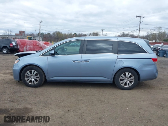 2014 Honda Odyssey EX with VIN 5FNRL5H46EB016800, listed as a IAAI auction lot 42048768 with 144,677 mi miles and . Bid and sale history available at carsss.com. Image 14.