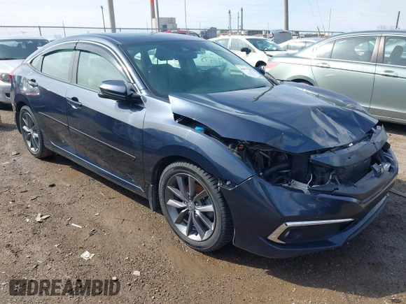 2019 Honda Civic Sedan EX with VIN 19XFC1F33KE010363, listed as a IAAI auction lot 41863301 with 77,578 mi miles. Bid and sale history available at carsss.com. Image 6.