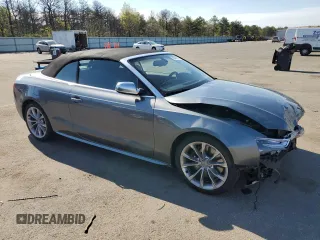 2014 Audi S5 Prestige z VIN WAUVGAFH9EN014880, wystawiony jako Copart lot #56047975 z przebiegiem 85 406 mil mil oraz Szkoda całkowita • Salvage title. Historia ofert i sprzedaży dostępna na DreamBid. Obrazek 4.