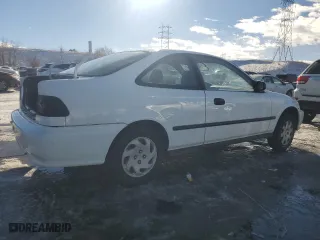 1999 Honda Civic DX with VIN 1HGEJ6224XL067800, listed as a Copart auction lot 88127555 with 91,100 mi miles and Non Repairable. Bid and sale history available at carsss.com. Image 3.
