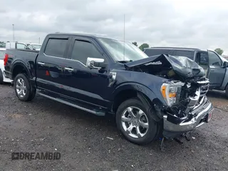2021 Ford F-150 XL with VIN 1FTFW1E52MKD53675, listed as a IAAI auction lot 42492422 with 72,900 mi miles and . Bid and sale history available at DreamBid. Image 1.