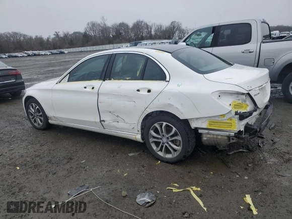 2017 Mercedes-Benz C 300 with VIN 55SWF4KB0HU188268, listed as a Copart auction lot 51310845 with 126,739 mi miles and Salvage Title. Bid and sale history available at DreamBid. Image 2.