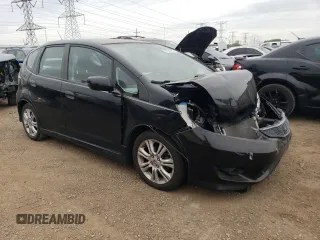 2010 Honda Fit Sport with VIN JHMGE8H68AS005586, listed as a Copart auction lot 57582755 with 109,872 mi miles and Salvage title. Bid and sale history available at DreamBid. Image 4.
