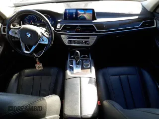 2019 BMW 7 Series 740i with VIN WBA7E2C50KB217782, listed as a Copart auction lot 39865553 with 65,495 mi miles. Bid and sale history available at carsss.com. Image 8.