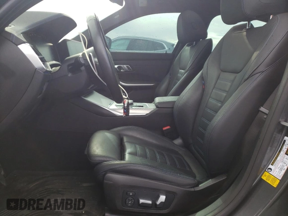 2020 BMW 3 Series M340i with VIN 3MW5U7J05L8B44054, listed as a Copart auction lot 50531364 with 38,012 mi miles and Salvage Title. Bid and sale history available at carsss.com. Image 7.