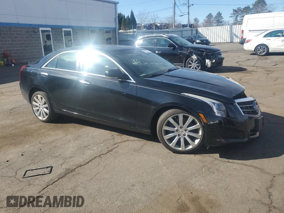 2014 Cadillac ATS Luxury AWD z VIN 1G6AH5SX9E0159095, wystawiony jako Copart lot #49705205 z przebiegiem 94 543 mil mil oraz Szkoda całkowita • Salvage title. Historia ofert i sprzedaży dostępna na DreamBid. Obrazek 4.