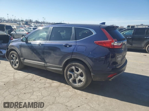 2018 Honda CR-V EX-L with VIN 5J6RW2H86JL004561, listed as a Copart auction lot 47167965 with 109,719 mi miles and Salvage Title. Bid and sale history available at carsss.com. Image 2.
