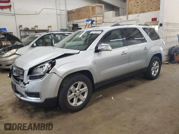 2016 GMC Acadia SLE with VIN 1GKKVPKD2GJ247046, listed as a Copart auction lot 55112015 with 141,407 mi miles and Salvage title. Bid and sale history available at DreamBid. Image 1.