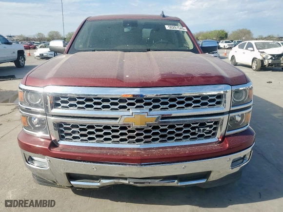 2015 Chevrolet Silverado 1500 LTZ with VIN 3GCPCSEC2FG181790, listed as a Copart auction lot 50261545 with 86,120 mi miles and Salvage Title. Bid and sale history available at carsss.com. Image 5.