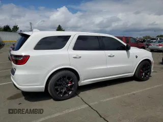 2021 Dodge Durango SRT Hellcat with VIN 1C4SDJH94MC689468, listed as a Copart auction lot 50309725 with 24,420 mi miles and Salvage Title. Bid and sale history available at DreamBid. Image 3.
