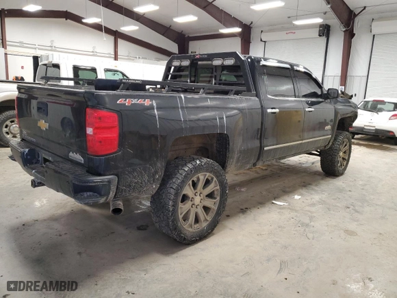 2015 Chevrolet Silverado 1500 High Country with VIN 3GCUKTEC4FG154358, listed as a Copart auction lot 47273835 with 117,722 mi miles and Salvage Title. Bid and sale history available at carsss.com. Image 3.