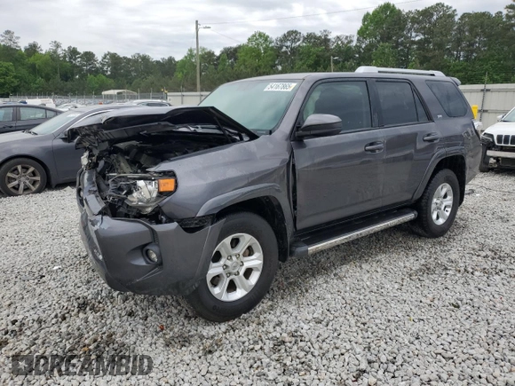 2018 Toyota 4Runner SR5 с VIN JTEZU5JR4J5189094, выставлен на аукционе Copart как лот 54167865 с пробегом 135 932 миль миль и Списание • Salvage title. История ставок и продаж доступна на DreamBid. Изображение 1.