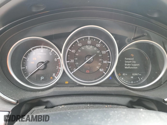 2020 Mazda CX-9 Touring with VIN JM3TCACY5L0415273, listed as a Copart auction lot 44015075 with 82,867 mi miles and Salvage title. Bid and sale history available at DreamBid. Image 9.