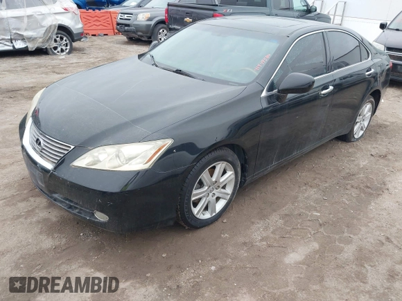 2007 Lexus ES 350 with VIN JTHBJ46G872074958, listed as a IAAI auction lot 41949586 with 238,878 mi miles. Bid and sale history available at carsss.com. Image 2.