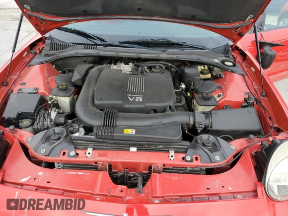 2002 Ford Thunderbird Hardtop Premium with VIN 1FAHP60A42Y103569, listed as a Copart auction lot 87278724 with Not Provided miles and Salvage Title. Bid and sale history available at DreamBid. Image 11.