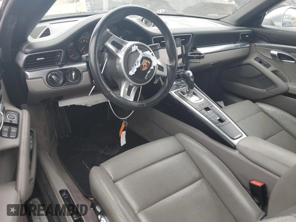 2015 Porsche 911 Carrera S with VIN WP0CB2A9XFS143308, listed as a Copart auction lot 54442804 with 26,171 mi miles and Salvage Title. Bid and sale history available at carsss.com. Image 8.