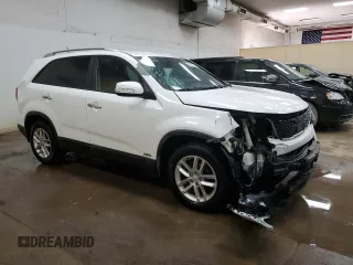 2014 Kia Sorento LX with VIN 5XYKTDA63EG437163, listed as a Copart auction lot 48313105 with 163,653 mi miles and Clean Title. Bid and sale history available at carsss.com. Image 4.