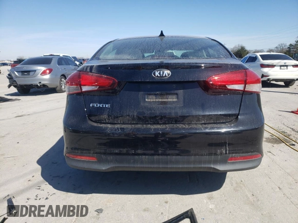 2018 Kia Forte LX with VIN 3KPFK4A70JE245445, listed as a Copart auction lot 50075835 with 76,494 mi miles and Salvage Title. Bid and sale history available at carsss.com. Image 6.