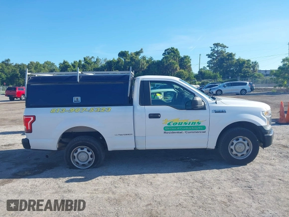 2016 Ford F-150 XL with VIN 1FTMF1C81GKF76556, listed as a IAAI auction lot 42510068 with 106,454 mi miles and . Bid and sale history available at DreamBid. Image 13.