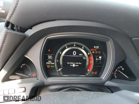 2019 Lexus LS 500 z VIN JTHC51FF3K5005648, wystawiony jako Copart lot #55071615 z przebiegiem 49 679 mil mil oraz Szkoda całkowita • Salvage title. Historia ofert i sprzedaży dostępna na DreamBid. Obrazek 9.