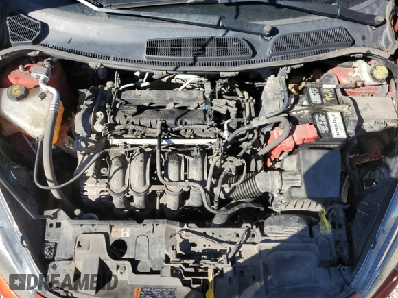 2019 Ford Fiesta SE with VIN 3FADP4EJ0KM166014, listed as a Copart auction lot 45999075 with 49,142 mi miles and Salvage Title. Bid and sale history available at DreamBid. Image 12.