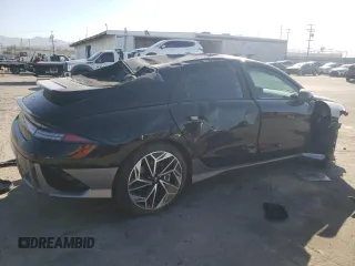 2024 Hyundai Ioniq 6 SEL z VIN KMHM34AA4RA059272, wystawiony jako Copart lot #50676784 z przebiegiem 6224 mil mil oraz Szkoda całkowita • Salvage title. Historia ofert i sprzedaży dostępna na DreamBid. Obrazek 3.