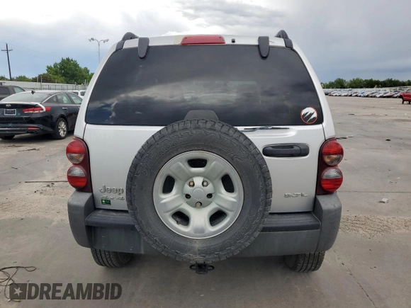 2007 Jeep Liberty Sport z VIN 1J4GL48K37W704729, wystawiony jako Copart lot #58366615 z przebiegiem 224 992 mil mil oraz Tytuł czysty. Historia ofert i sprzedaży dostępna na DreamBid. Obrazek 6.