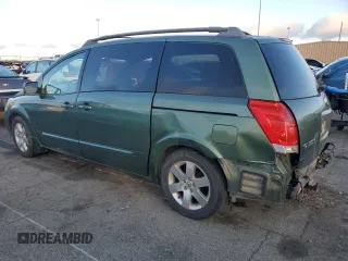 2004 Nissan Quest S with VIN 5N1BV28U54N307505, listed as a Copart auction lot 86931894 with 0 mi miles and Salvage Title. Bid and sale history available at carsss.com. Image 2.