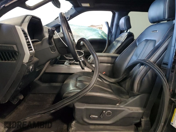 2020 Ford F-150 XL with VIN 1FTEW1E43LFA77730, listed as a Copart auction lot 51292025 with 33,351 mi miles and Salvage Title. Bid and sale history available at carsss.com. Image 7.