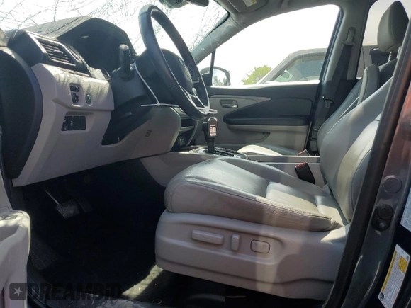 2020 Honda Pilot EX-L with VIN 5FNYF5H57LB028110, listed as a Copart auction lot 52551935 with 71,263 mi miles and Salvage title. Bid and sale history available at DreamBid. Image 7.