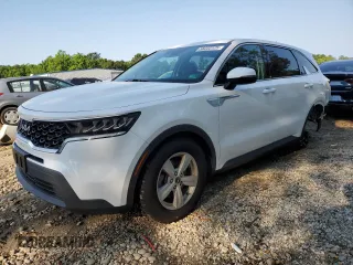 2022 Kia Sorento LX z VIN 5XYRG4LC4NG095499, wystawiony jako Copart lot #58222125 z przebiegiem 87 193 mil mil oraz Szkoda całkowita • Salvage title. Historia ofert i sprzedaży dostępna na DreamBid. Obrazek 1.