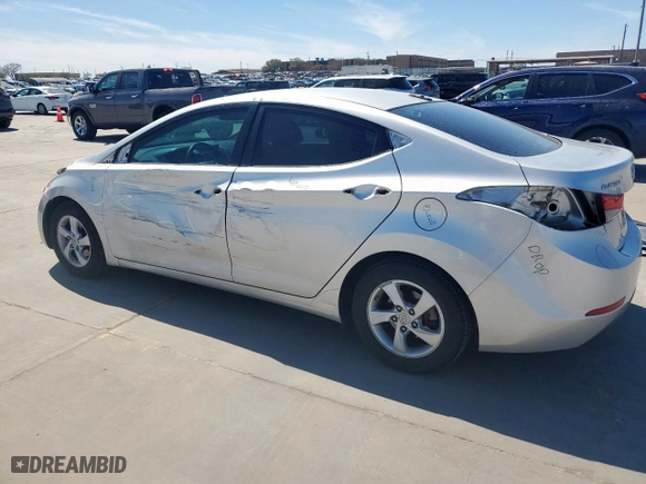 2015 Hyundai Elantra Limited with VIN 5NPDH4AE1FH650673, listed as a Copart auction lot 49244265 with 126,713 mi miles and Salvage Title. Bid and sale history available at carsss.com. Image 2.