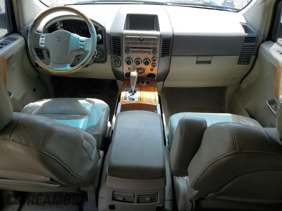 2004 Infiniti QX56 with VIN 5N3AA08C04N810028, listed as a Copart auction lot 60884264 with 172,853 mi miles and Clean Title. Bid and sale history available at carsss.com. Image 8.