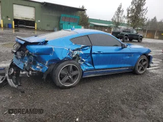 2021 Ford Mustang Mach 1 with VIN 1FA6P8R04M5555068, listed as a Copart auction lot 45604115 with 13,151 mi miles and Salvage Title. Bid and sale history available at carsss.com. Image 3.