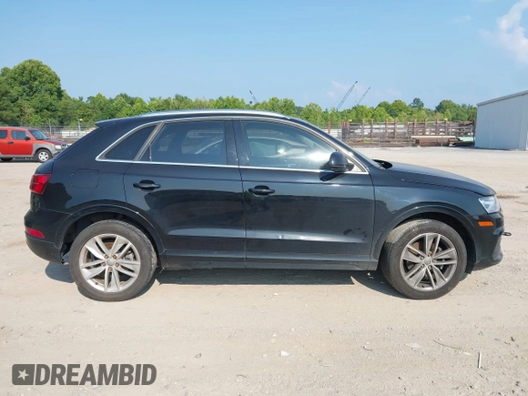 2016 Audi Q3 Premium Plus with VIN WA1BFCFS9GR003187, listed as a IAAI auction lot 42609080 with 146,379 mi miles and . Bid and sale history available at DreamBid. Image 12.