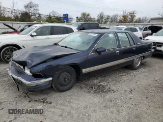 1992 Buick Roadmaster Ltd with VIN 1G4BT5372NR429421, listed as a Copart auction lot 80571884 with 241,640 mi miles and Non Repairable. Bid and sale history available at DreamBid. Image 1.