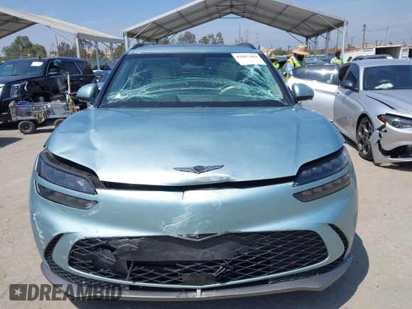 2023 Genesis GV60 Advanced z VIN KMUKCDTC8PU010482, wystawiony jako IAAI lot #42087483 z przebiegiem 92 233 mil mil oraz . Historia ofert i sprzedaży dostępna na DreamBid. Obrazek 12.