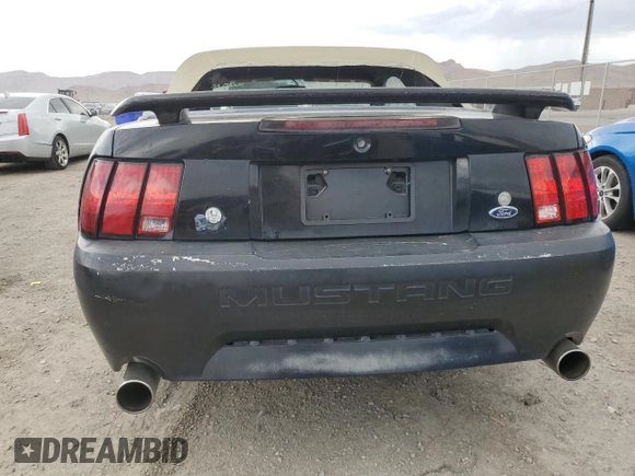 2002 Ford Mustang GT Deluxe with VIN 1FAFP45X62F162398, listed as a Copart auction lot 63150934 with 167,110 mi miles and Salvage title. Bid and sale history available at DreamBid. Image 6.