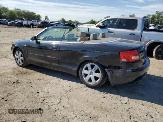 2004 Audi A4 1.8T with VIN WAUAC48H04K017417, listed as a Copart auction lot 66564454 with 120,014 mi miles and Salvage Title. Bid and sale history available at carsss.com. Image 2.