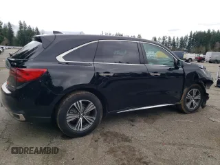 2018 Acura MDX with VIN 5J8YD4H33JL022962, listed as a Copart auction lot 46342325 with 90,566 mi miles and Salvage Title. Bid and sale history available at carsss.com. Image 3.